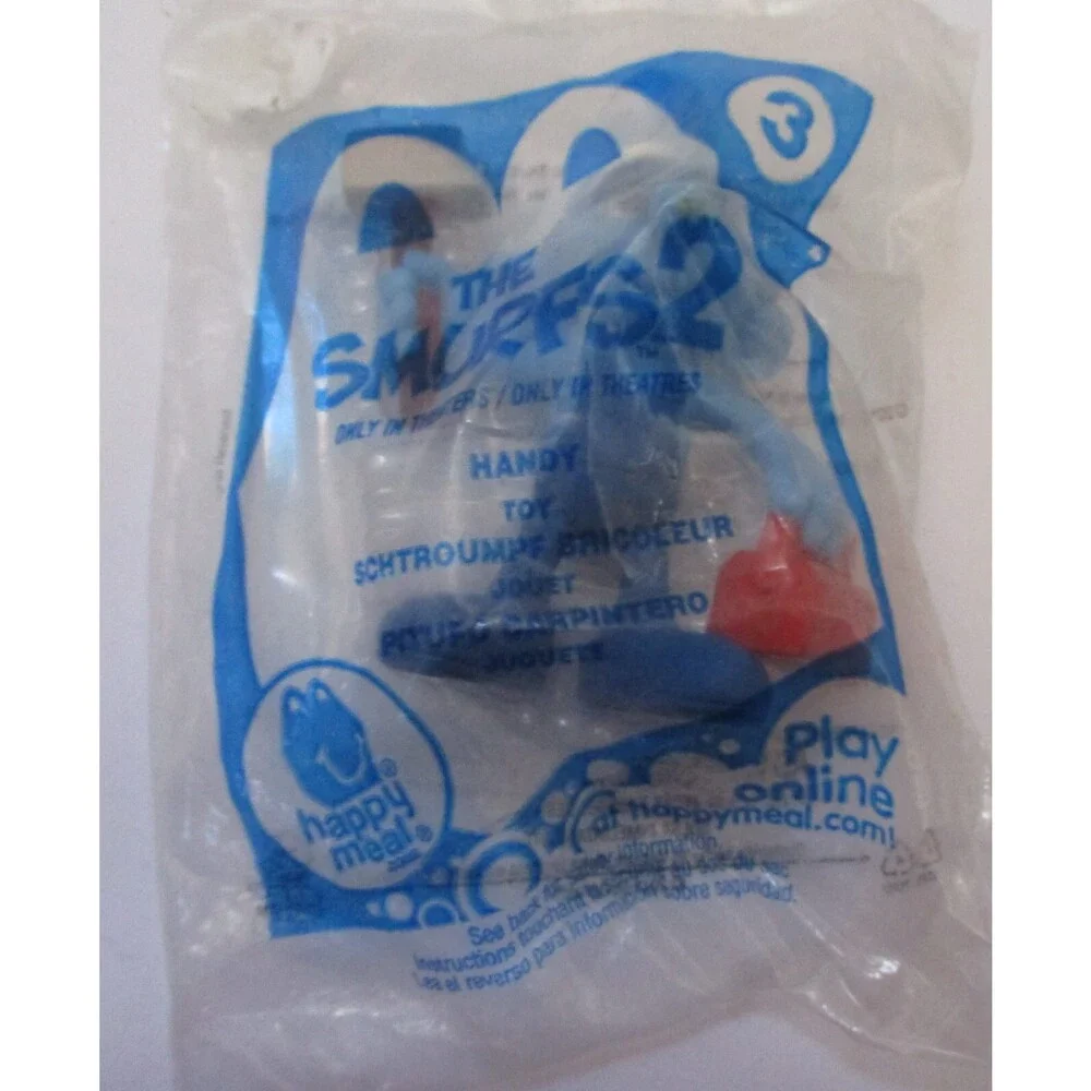 McDonald's Smurfs 2 Handy #3 2013 NEW
